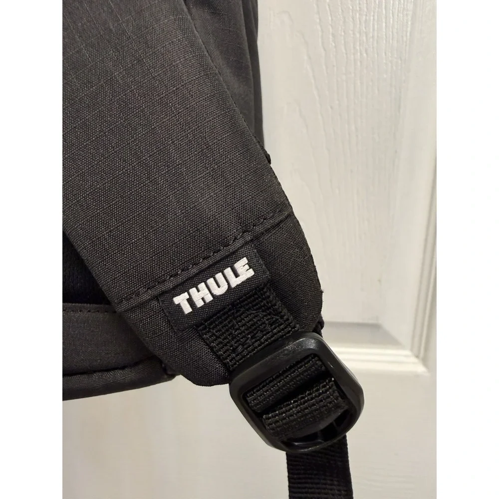 Thule Lithos Unisex Backpack 16L Alaska Black Laptop Bag Work Travel Organizer